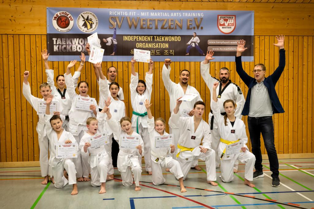 Taekwondo Prüfung 2021